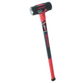 Sledge Hammers, 10 lb, 34 1/4 in Fiberglass Handle