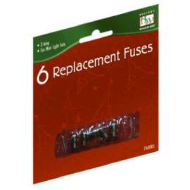 HW 6PK 3A LGT Repl Fuse