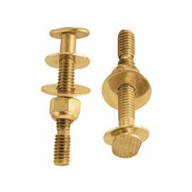 Plumb Pak PP830-56 Snap-Off Bolt Set, Brass