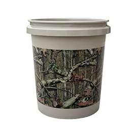 ENCORE Plastics 350358 Multi-Use Paint Pail, 5 gal Capacity, Plastic, Mossy Oak