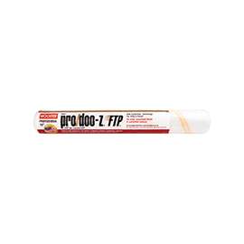 WOOSTER RR667-18 Paint Roller Cover, 1/2 in Thick Nap, Fabric Cover, White