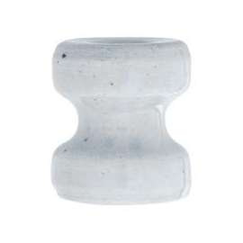 Zareba Fi-Shock MP-6 Small Corner/End-Post Insulator, Porcelain, White
