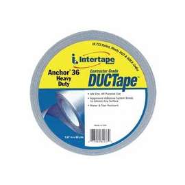 Medium Grade Duct Tapes, Silver, 1.87 in x 60 yds x 11 mil