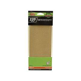 Gator 5040 Sanding Sheet, 220-Grit, Extra Fine, Aluminum Oxide, 9 in L