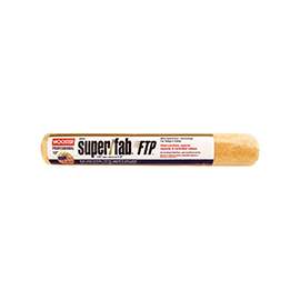 WOOSTER RR924-18 Paint Roller Cover, 1/2 in Thick Nap, Fabric Cover, Lager
