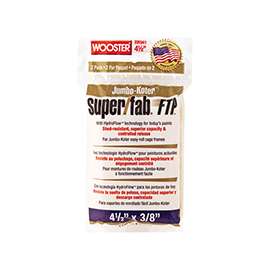WOOSTER RR941-4 1/2 Paint Roller Cover, 3/8 in Thick Nap, Fabric Cover, Lager