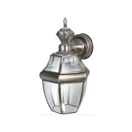 Heath Zenith DualBrite HZ-4166-SA Motion Activated Decorative Light, 120 V, Incandescent Lamp