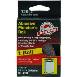 1"x10' 80G Sand Roll