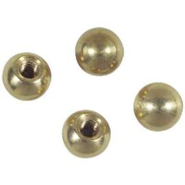 4PK 3/8" BRS Ball