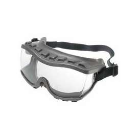 Strategy Goggles, Clear/Gray, Uvextra Antifog Coating, Fabric, Indirect Vent