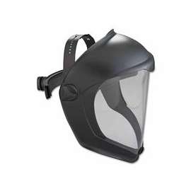 Bionic Face Shields, Hardcoat/Antifog, Clear/Black Matte