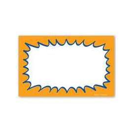 Centurion CRA338 Laser Starburst Sign, Orange Background