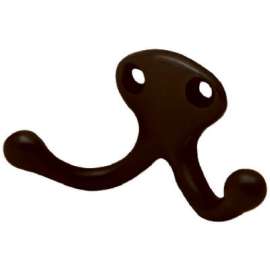 1-1/8"BRZ DBL Ward Hook