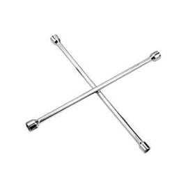 ProSource 4-Way Sae Lug Wrench, 20 In Oal, Carbon Steel, Chrome Plated