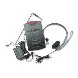 S11 System Over-the-Head Telephone Headset w/Noise Canceling Microphone