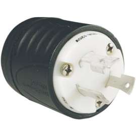 30A 125V BLK Lock Plug
