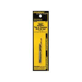 Eazypower 82732 Tap and Drill Set, Titanium