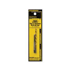 Eazypower 82734 Tap and Drill Set, Titanium