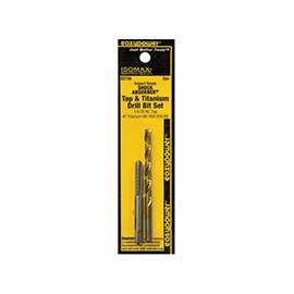 Eazypower 82736 Tap and Drill Set, Titanium