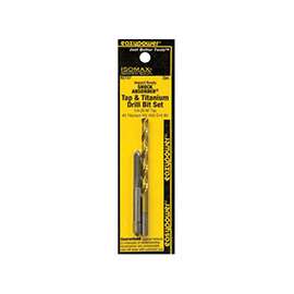 Eazypower 82737 Tap and Drill Set, Titanium