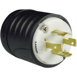 20A BLK/WHT 4Wire Plug
