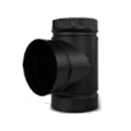 SELKIRK DSP6TE-1 Tee, 6 in, Stainless Steel