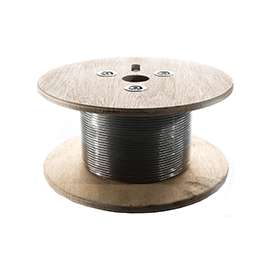 Ram Tail RT WR 3-1000 Wire Rope, 1000 ft L, 3 mm Dia, 316 Stainless Steel