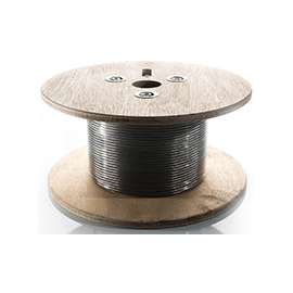 Ram Tail RT WR 3-100 Wire Rope, 100 ft L, 3 mm Dia, 316 Stainless Steel