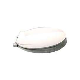 ProSource Toilet Seat, For Use With Round Bowls, Plastic
