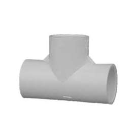 GENOVA 500 Series 51407CP Tube Tee, 3/4 in Run, Slip Run Connection, 3/4 in Branch, Slip Joint Branch Connection