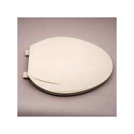 ProSource Toilet Seat, For Use With Elongated Bowls, Plastic