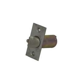 ProSource Cylindrical Mortise-In Deadlocking Latch, 2-3/4 In Backset, Metal, Stainless Steel