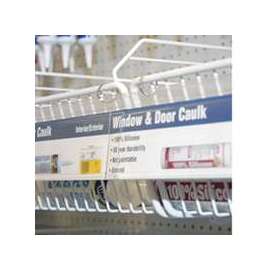 Southern Imperial R16-3X48HSR Sign Rail Kit, Hanging Mounting, PVC, Clear