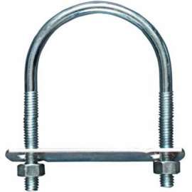 3/8x2-1/2x4 Zinc U-Bolt