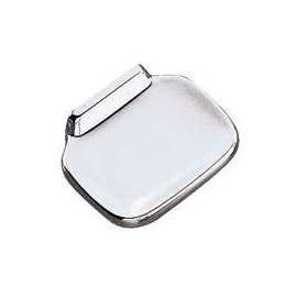 Boston Harbor Soap Dish, Durable Zinc, Chrome Plated
