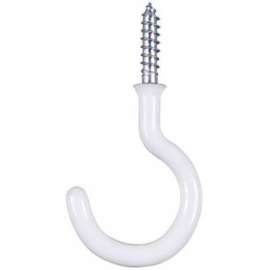 50PK 3/4" WHT Cup Hook