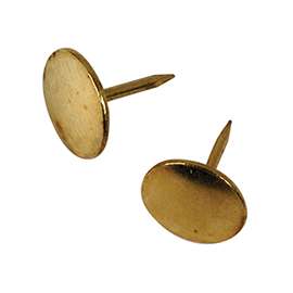 HILLMAN 122672 Thumb Tack, 23/64 in Dia Snap-Pak
