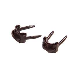 HILLMAN 122652 Heavy-Duty Insulated Staple, 1/2 in L Leg, Steel, Snap-Pak