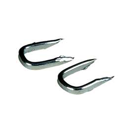 HILLMAN 122662 Double Point Staple, #11 Head, Galvanized Steel