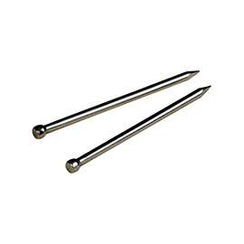 HILLMAN 122529 Brad Nail, 1-1/4 in L, 17 ga, Cupped Head
