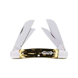 Uncle Henry 4UH Folding Pocket Knife, 2.3 in L Blade, 4-Blade