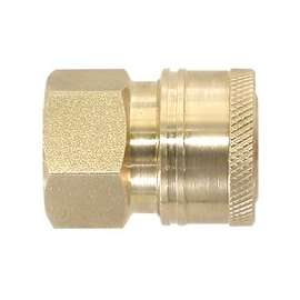 Valley Industries PK-85300103 Quick-Connect Coupler, 3/8 in QC x FNPT, Brass