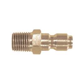 Valley Industries PK-85300105 Quick-Connect Plug, 3/8 in QC x MNPT, Steel
