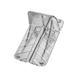 Amerimax 8505011 Snow Guard, 3-1/2 in W, Polycarbonate, Clear