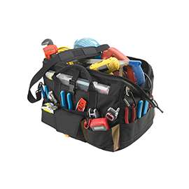 CLC Tool Works 1535 Tool Bag, 37-Pocket, Zipper Closure, Polyester Fabric