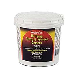 Imperial KK0069-A Stove and Furnace Cement, 24 oz Tub
