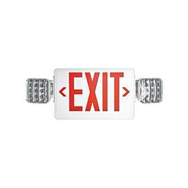 HOWARD LIGHTING HL03143RW Exit Light, 120/277 VAC