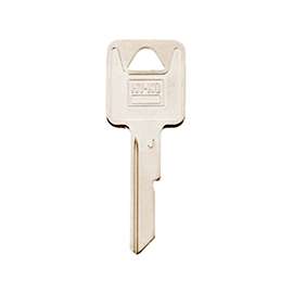 HY-KO 11010B46 Key Blank, Brass, Nickel