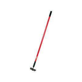 BULLY Tools 92353 Garden Hoe, 4-3/4 in L x 6-1/2 in W Blade, Fiberglass Handle, 56 in OAL