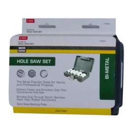 MM 6PC BiHole Saw Set